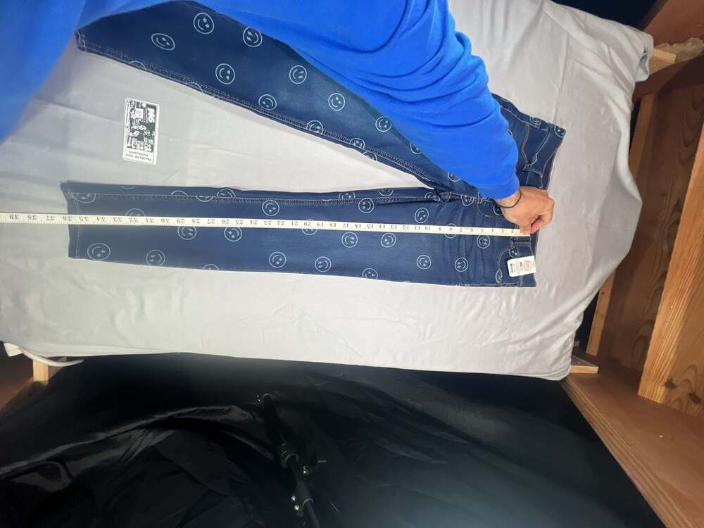 Wonder Nation Smiley Face Print Jegging Size XXL (18) - Picture 5 of 6